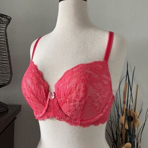 Victoria’s‎ Secret Dream Angels Link Lace Lined Demi Bra Size 36D